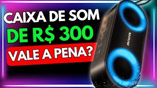 Caixa de som Bluetooth AIWA VALE A PENA 🤔Aiwa AWSSP01 Caixa De Som Speaker Bluetooth Cor Preto [upl. by Einwahr]