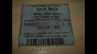 David Bowie Under Pressure  Hartwall Areena 2003 [upl. by Hunger]