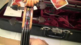 Changing Strings on a Violin by Fiddlerman [upl. by Nyleek]