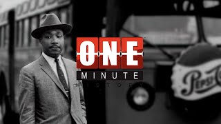 Martin Luther King Jr  One Minute History [upl. by Fulton177]