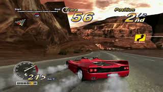 OutRun 2006 Coast 2 Coast PS2 Gameplay On Line in 2024 [upl. by Kcirdes]