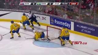 Sweden vs Slovakia Bronze Medal Game IIHF WJC 2015 512015 [upl. by Kcor]