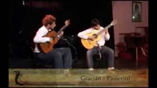 Dúo Gracian Passerini Milongueando en el 40 Guitarra Tango argentino [upl. by Dryden748]