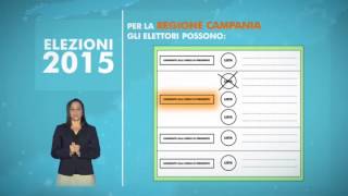 Elezioni Comunali e Regionali 2015  Campania quotCome si votaquot [upl. by Daughtry29]