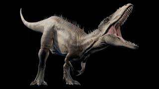 Carcharodontosaurus roar sound effect 4 [upl. by Enilrac]