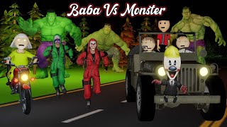 Baba Vs Monster Full Story  Gulli Bulli  Horror Story  Make Joke in Horror [upl. by Margarethe]