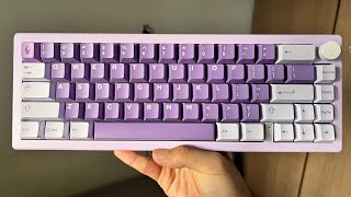 GMK67 Weight Mod Sound Test  Aifei Frost Witch Inverted  Lubed KTT Kang White [upl. by Jecoa]