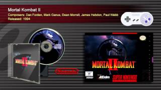 Mortal Kombat II Full OST  SNES [upl. by Imotas]