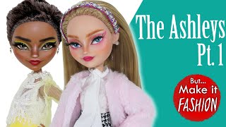 Doll Repaint The Ashleys Pt 1  Ever After High Custom [upl. by Aderfla]