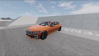 BeamNG Drive BMW 7 Series G11 Suspension Handling test [upl. by Kelwen]