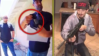 ATF Agent PULLS GUN While Going Door To Door To Seize GUNS [upl. by Etnuad383]