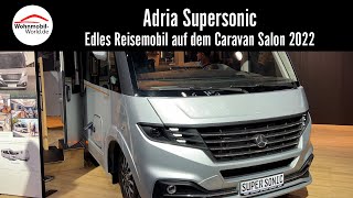 Der neue Adria Supersonic  Edler Camper auf dem Caravan Salon 2022 [upl. by Asa]