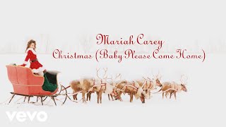 Mariah Carey  Christmas Baby Please Come Home Official Lyric Video [upl. by Diane322]