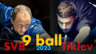 Shane Van Boening vs Dillian Tiklev 9 ball ranking event 2023 [upl. by Hoehne]