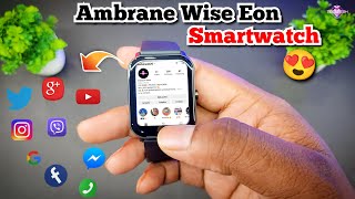 How To Install Apps And Games In Ambrane Wise Eon Smartwatch 😱😍💯🔥 [upl. by Cammie]