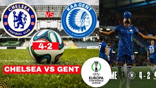 Chelsea vs Gent 42 Live Stream UEFA Conference League Football Match Score 2024 Highlights KAA FC [upl. by Gujral136]