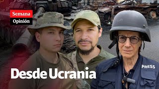 LA LUCHA de dos solados colombianos en Ucrania por Salud HernándezMora  SEMANA [upl. by Guthrey]