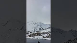 Snowfall ❄️ at Lalusar Lake Kaghan Valley MashAllah ❤️ [upl. by Oinimreh679]