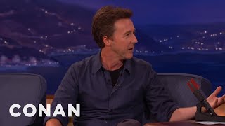 Edward Norton amp Brad Pitt Are Making A Lewis amp Clark Miniseries  CONAN on TBS [upl. by Laurence]