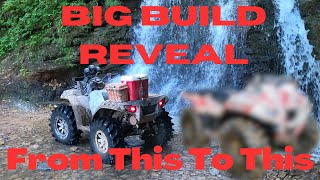 BIKE REVEAL AND first rip at pinelane atv park [upl. by Arahsak]