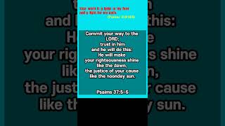 Todays Bible Verse Psalms 3756 by missionary Choi jesus bible [upl. by Orabelle]