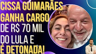 Cissa Guimarães ganha carguinho de R 70 mil do Lula e é detonada [upl. by Achilles476]