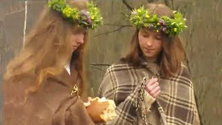 Lithuanian pagan folk song  Jurginių liaudies daina  Geras vakaras [upl. by Tennes307]