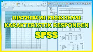 Distribusi Frekuensi Jawaban Responden dengan SPSS  Analisis Deskriptif SPSS [upl. by Anrahc783]