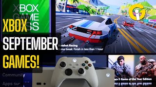 Top Games Coming to Xbox Game Pass in September [upl. by Vittorio]