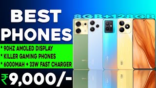 8GB128GB  Top 5 Best Smartphone Under 9000 in 2023  6000mAh Battery Best phone under 10000 [upl. by Sisely274]