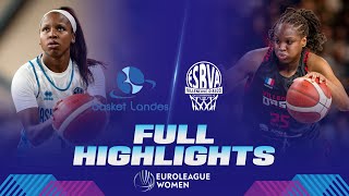 Basket Landes v Villeneuve dAscq LM  Full Game Highlights  EuroLeague Women 202324 [upl. by Anrahc]