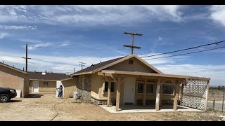 DUPLEX FOR SALE Palmdale Pearblossom LOW DOWN 8182766882 [upl. by Arema]