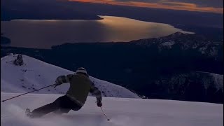 Top turns and view with Seb Fiol Cerro Catedral Bariloche 🇦🇷 [upl. by Hrutkay]