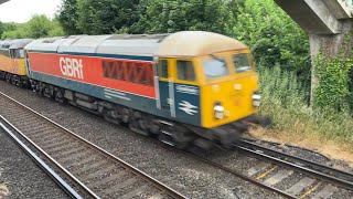 Class 69  56  69004  56094  Double Header  GBRf  Colas Rail Freight [upl. by Innavoij]