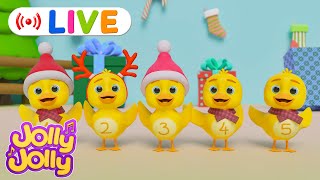 24H LIVE🔴Best Animals Songs For Kids  Five little ducks Three little kittens  More [upl. by Lede]