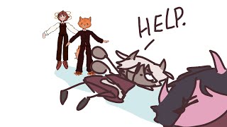 traumatizing my OCs and myself with their old designs [upl. by Naerad404]