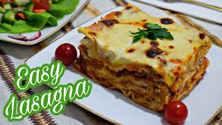 How to make lasagna recipe  Homemade lasagna recipe [upl. by Virgel]