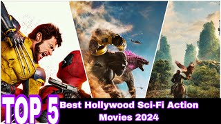 Top 5 New Movies 2024  Best Hollywood Movies 2024  Top 5 SciFi Action Movies 2024 [upl. by Sherl479]