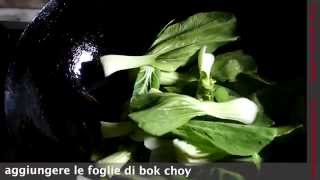 CINAINCUCINA PresentaquotSpaghetti Bok Choy e Salsa di Ostrichequot [upl. by Ranchod]