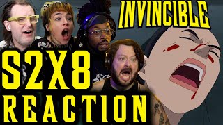 DEBBIE  INVINCIBLE S2x8 REACTION [upl. by Jelsma]