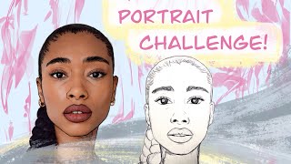 Portrait Challenge amp What I Learned art drawing characterdesign portrait [upl. by Claudell273]