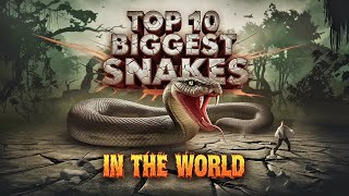 Top 10 largest snakes  Biggest snakes in the world  Titanoboa ancient snake  Techbye World [upl. by Lohrman898]