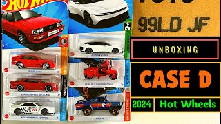 Unboxing  Hot Wheels 2024 Case D [upl. by Adella]