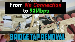 Bridge Tap on TELEPHONEDATA SOCKET for NBN FTTC Customer [upl. by Fabiolas]