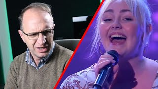 Vocal Coach Analysis Bella Taylor Smith blind audition The Voice Australia 2021 [upl. by Zosi975]