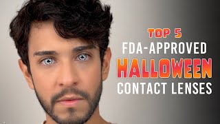 Best Halloween Contact Lenses  Safe amp FDAApproved [upl. by Troyes547]