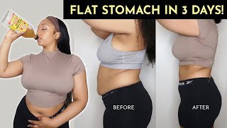 HOW I GOT A FLAT STOMACH IN 3 DAYS  HOW TO LOSE WEIGHT FAST [upl. by Muns252]