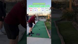 Mini Golf MAJOR 1 Hole 18 Part 1 minigolf [upl. by Torie]