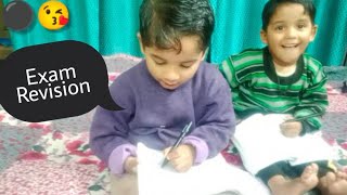 Exam RevisionMaths Exam ki Hogayi Tayarinurserybhattvlog [upl. by Brockwell144]