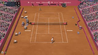 Christian Garin VS Arthur Fils  ESTORIL  Full Ace Tennis Simulator  Gameplay [upl. by Rehptosirhc]